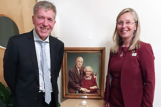 Göran Laurell och Maria Hedblom
